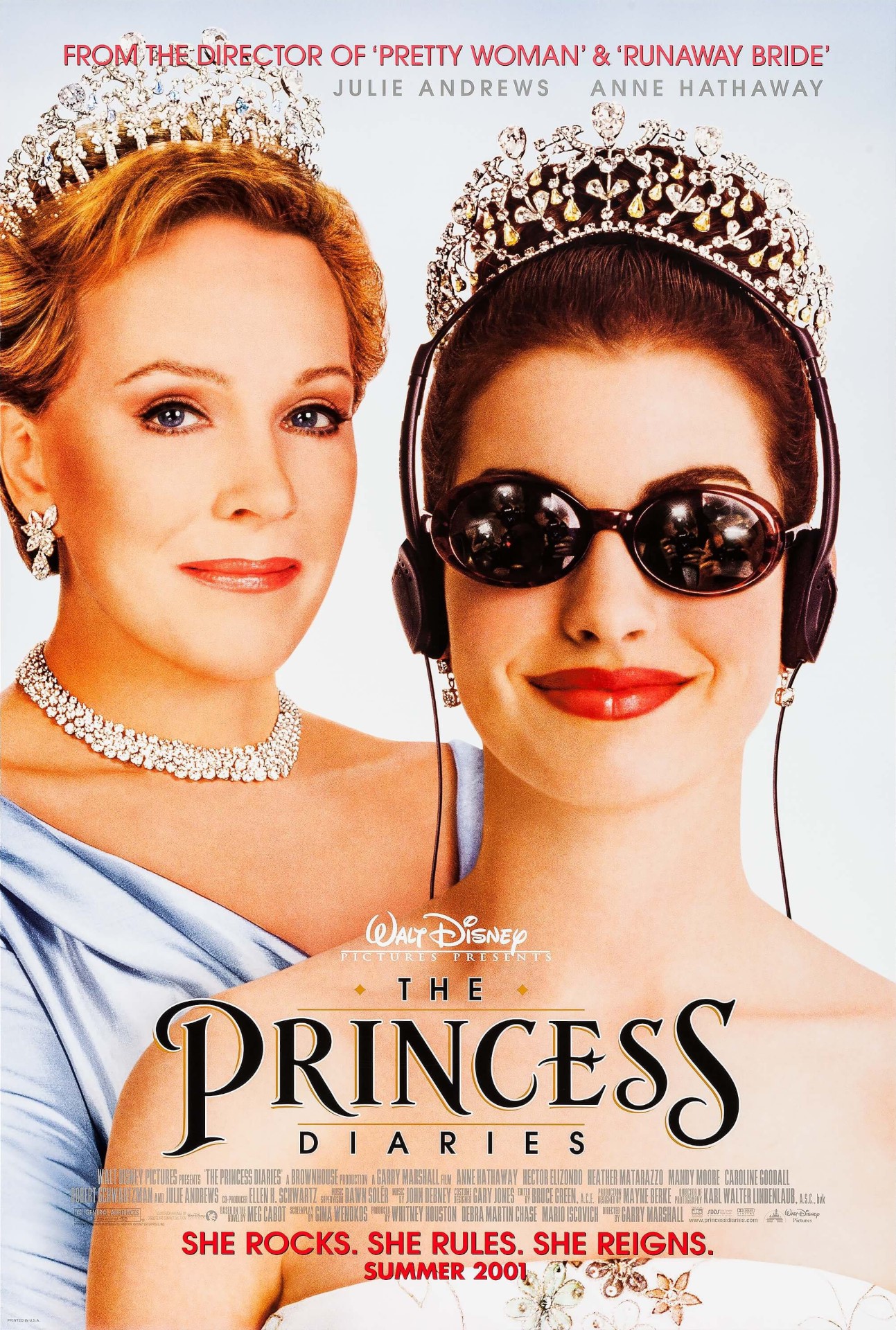 A movie poster of The Princess Diaries (25th anniversary).