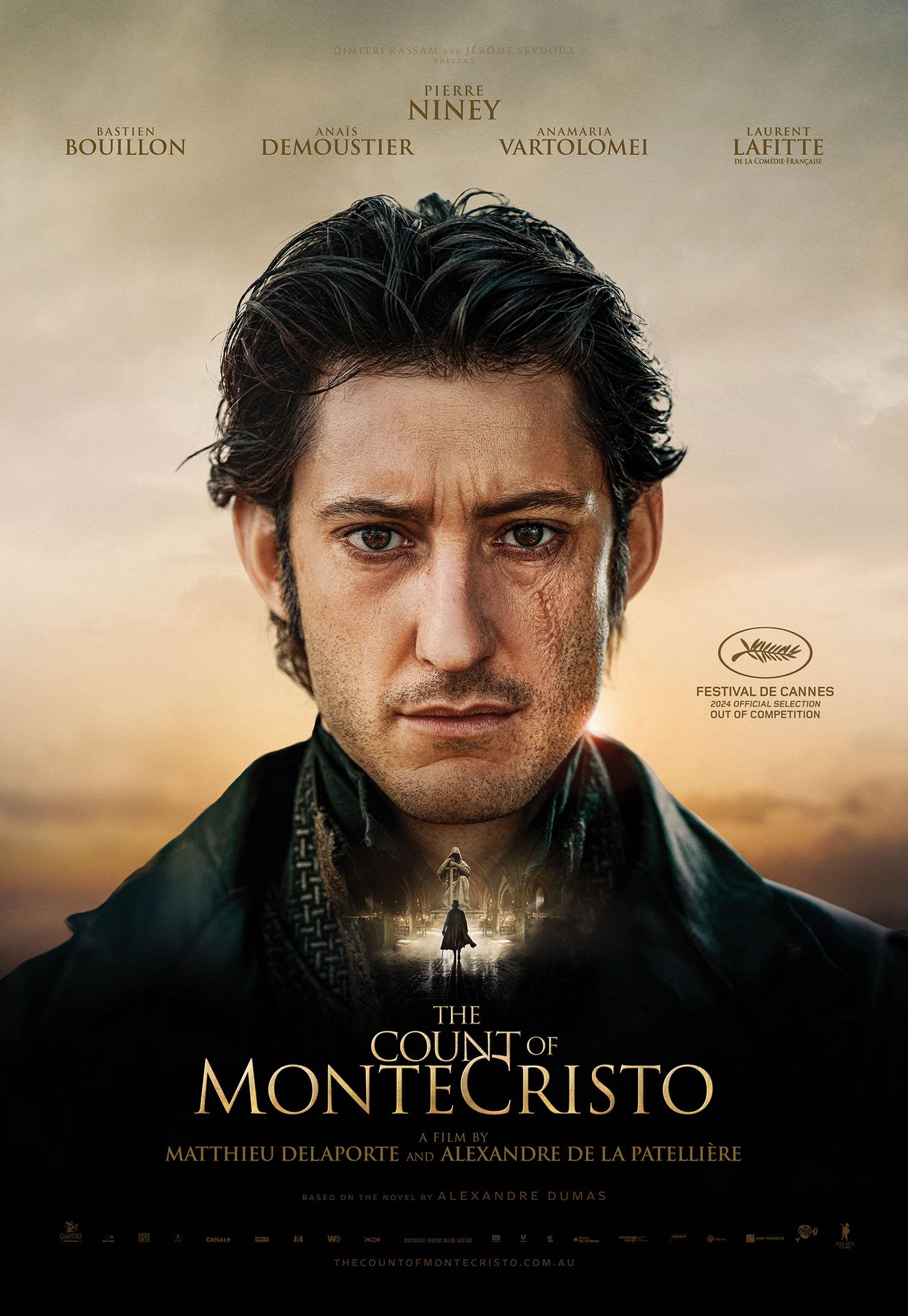 A movie poster of AFDG - The Count of Monte Cristo. Starring .