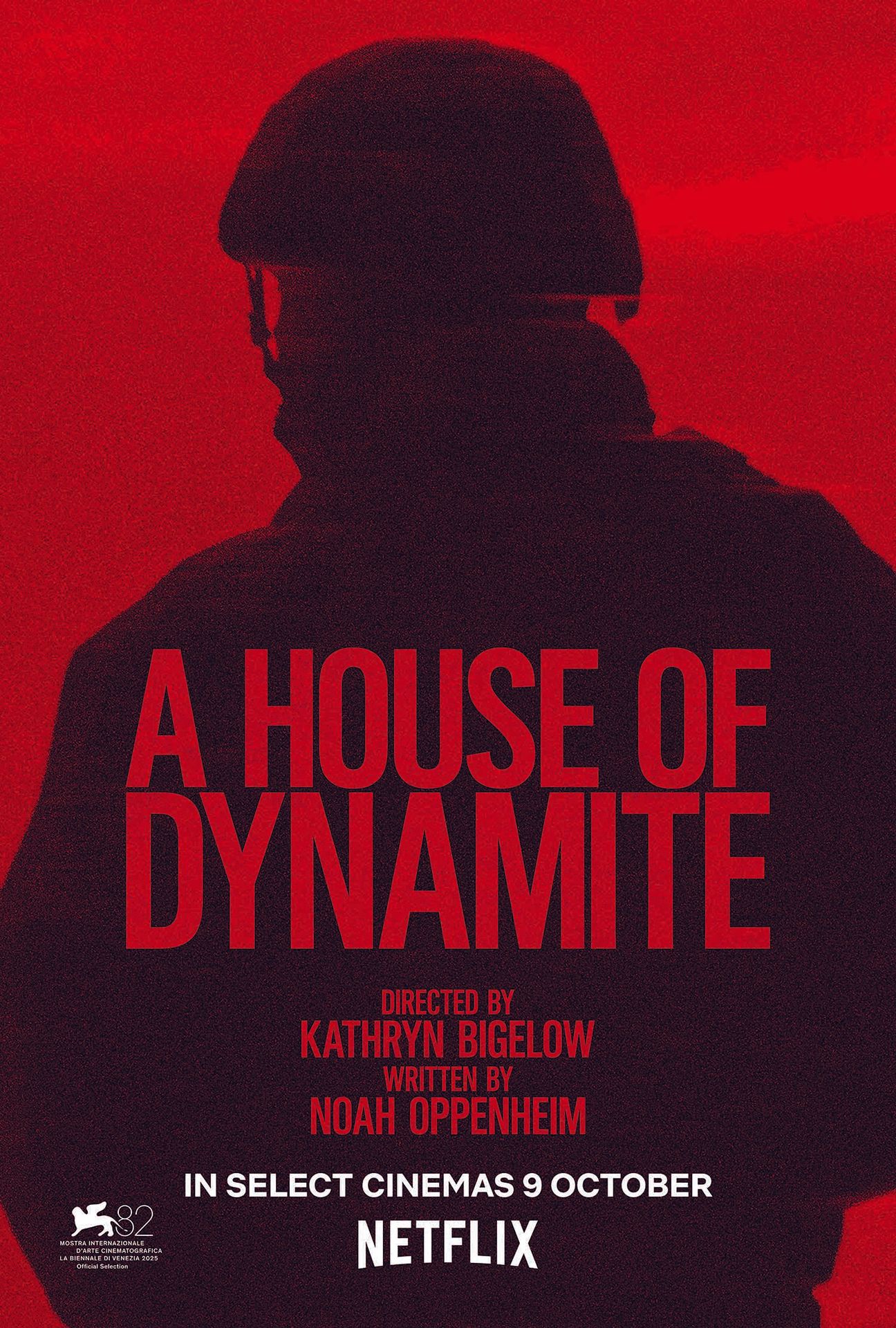 A movie poster of A House of Dynamite. Starring .
