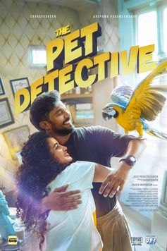 A movie poster of The Pet Detective. Starring .
