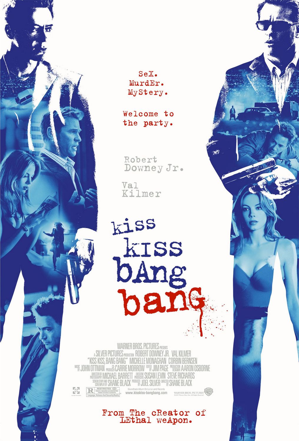 A movie poster of Kiss Kiss Bang Bang (20th Anniversary). Starring .