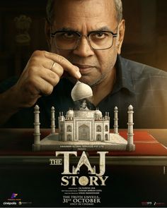 A movie poster of The Taj Story. Starring .