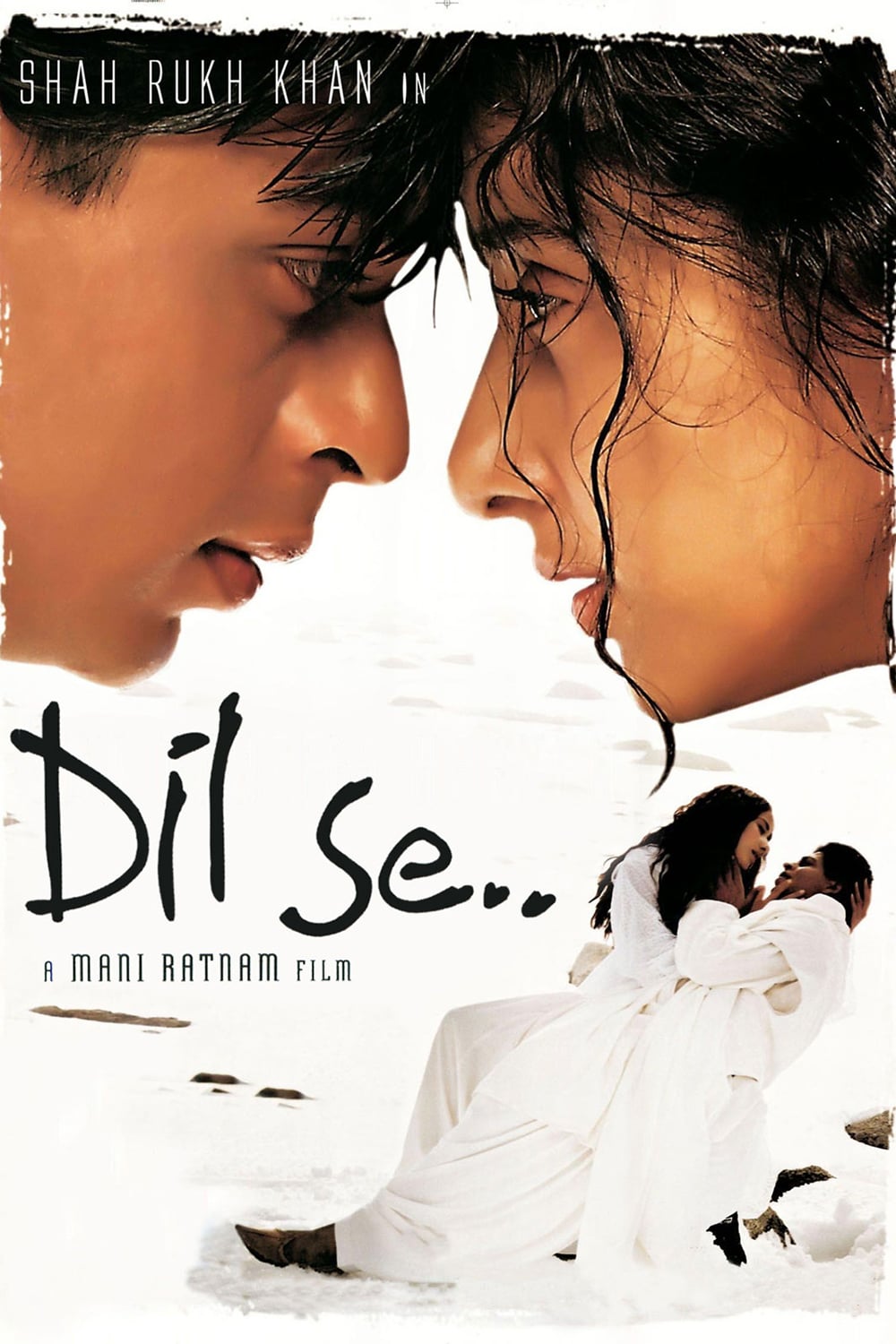 A movie poster of Dil Se... Starring .