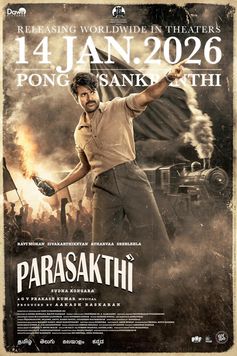 A movie poster of Parasakthi.