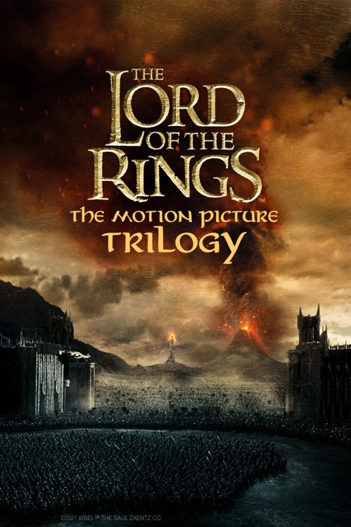A movie poster of The Lord of the Rings - Extended Edition marathon.