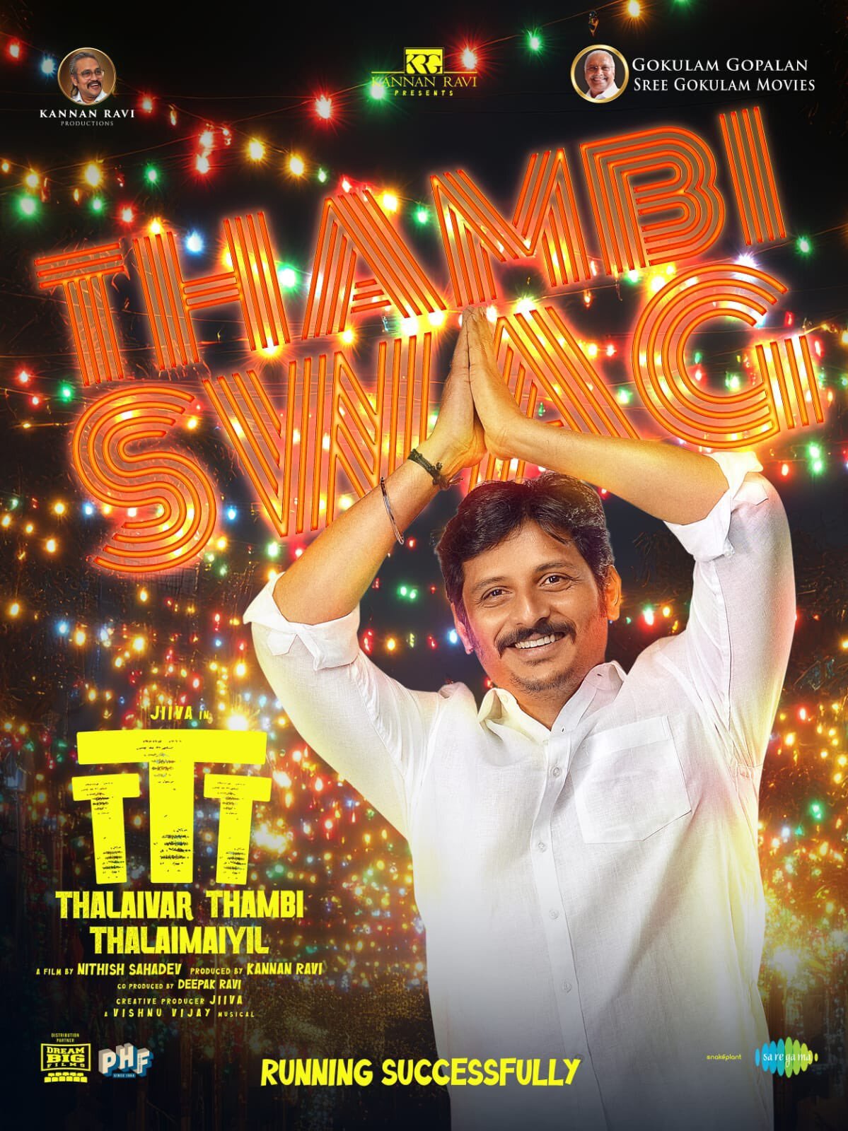 A movie poster of Thalaivar Thambi Thalaimaiyil (TTT).