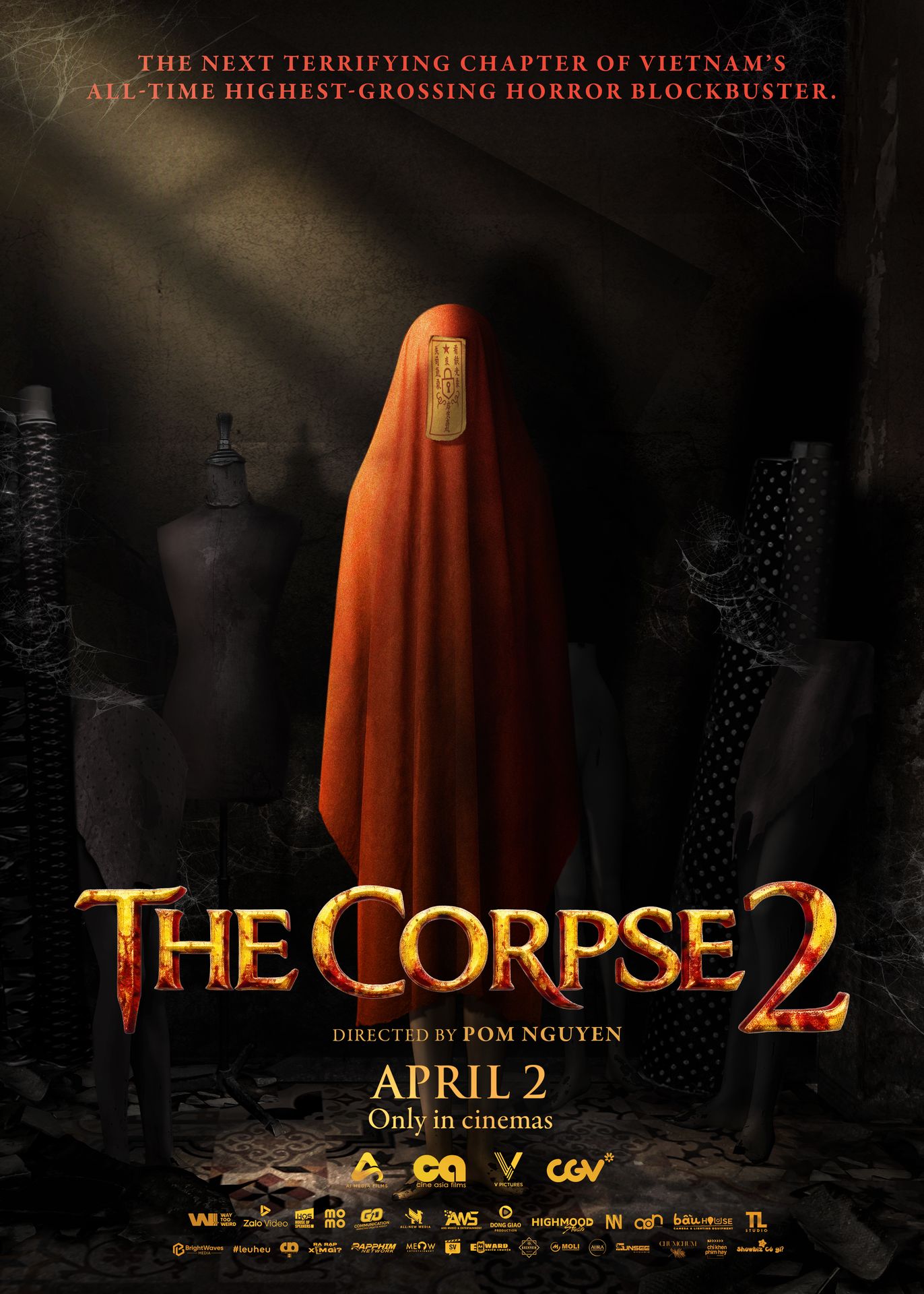 A movie poster of The Corpse 2.
