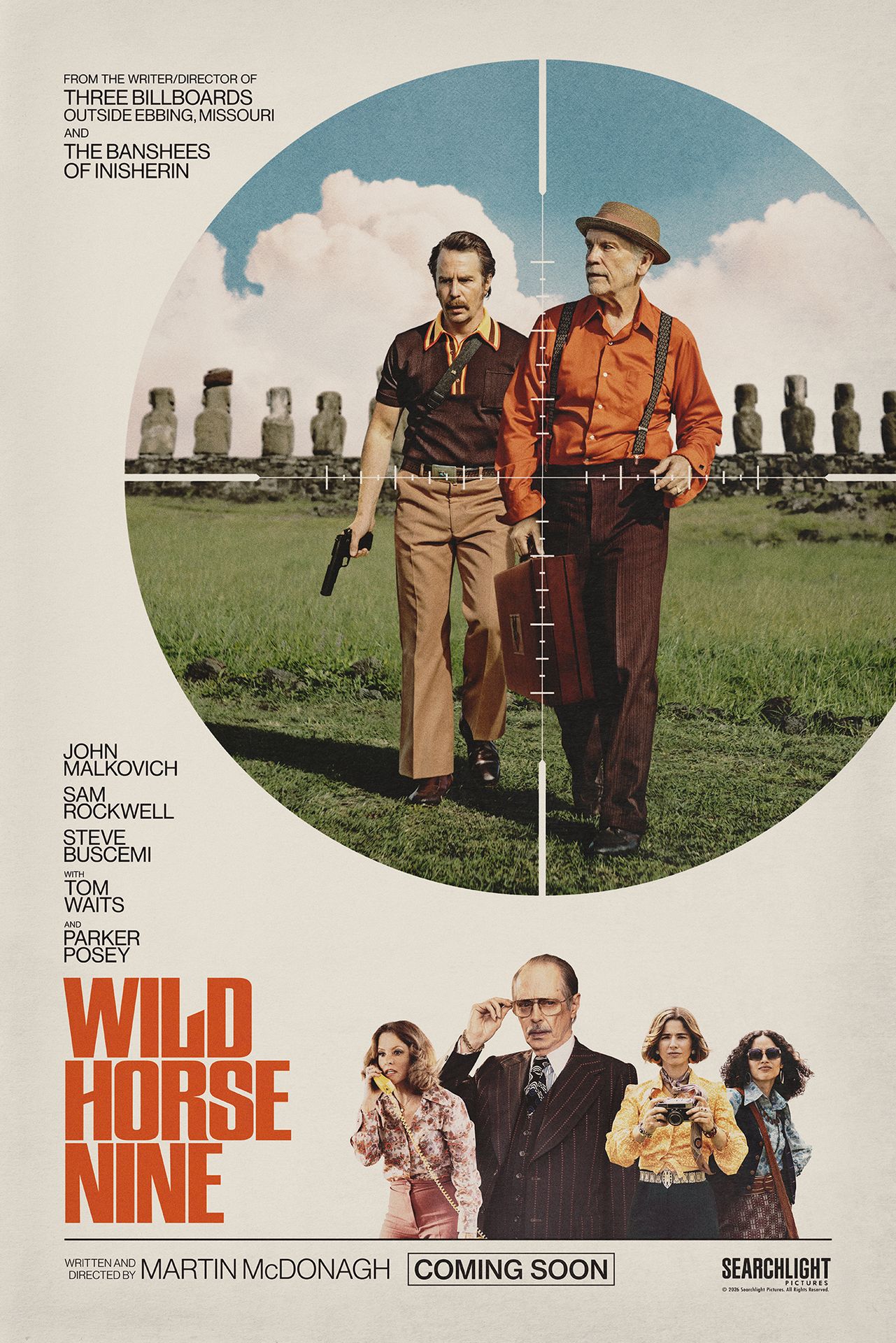 A movie poster of Wild Horse Nine.