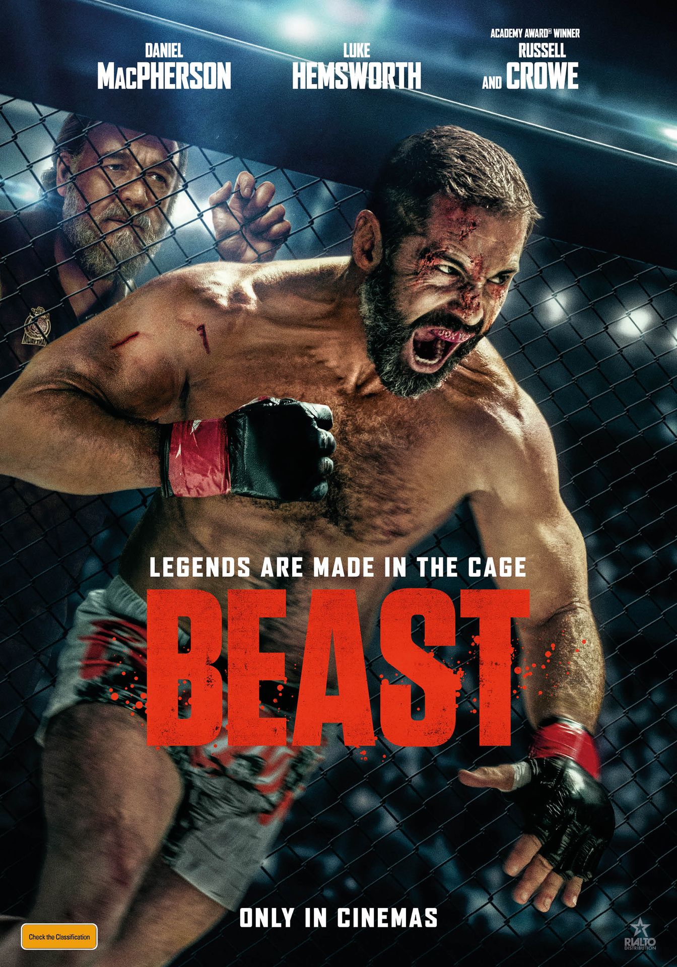 A movie poster of Beast.