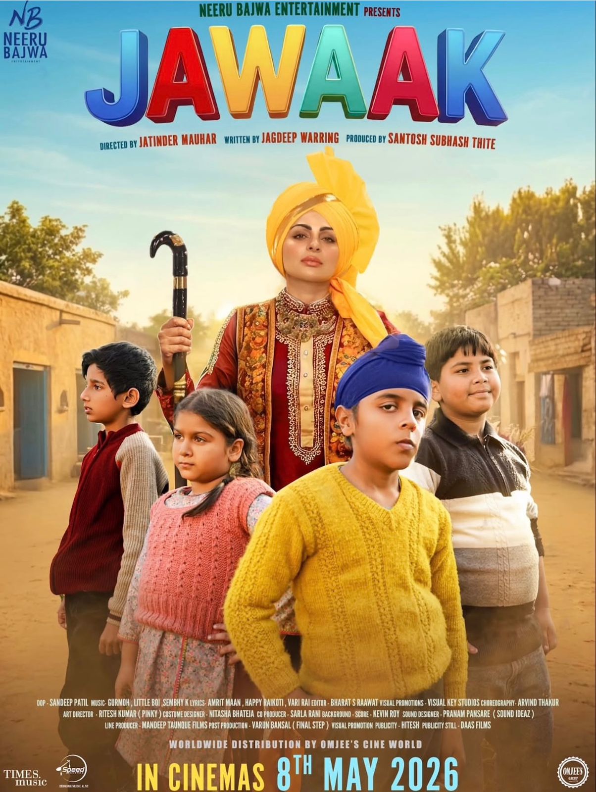 A movie poster of Jawaak.