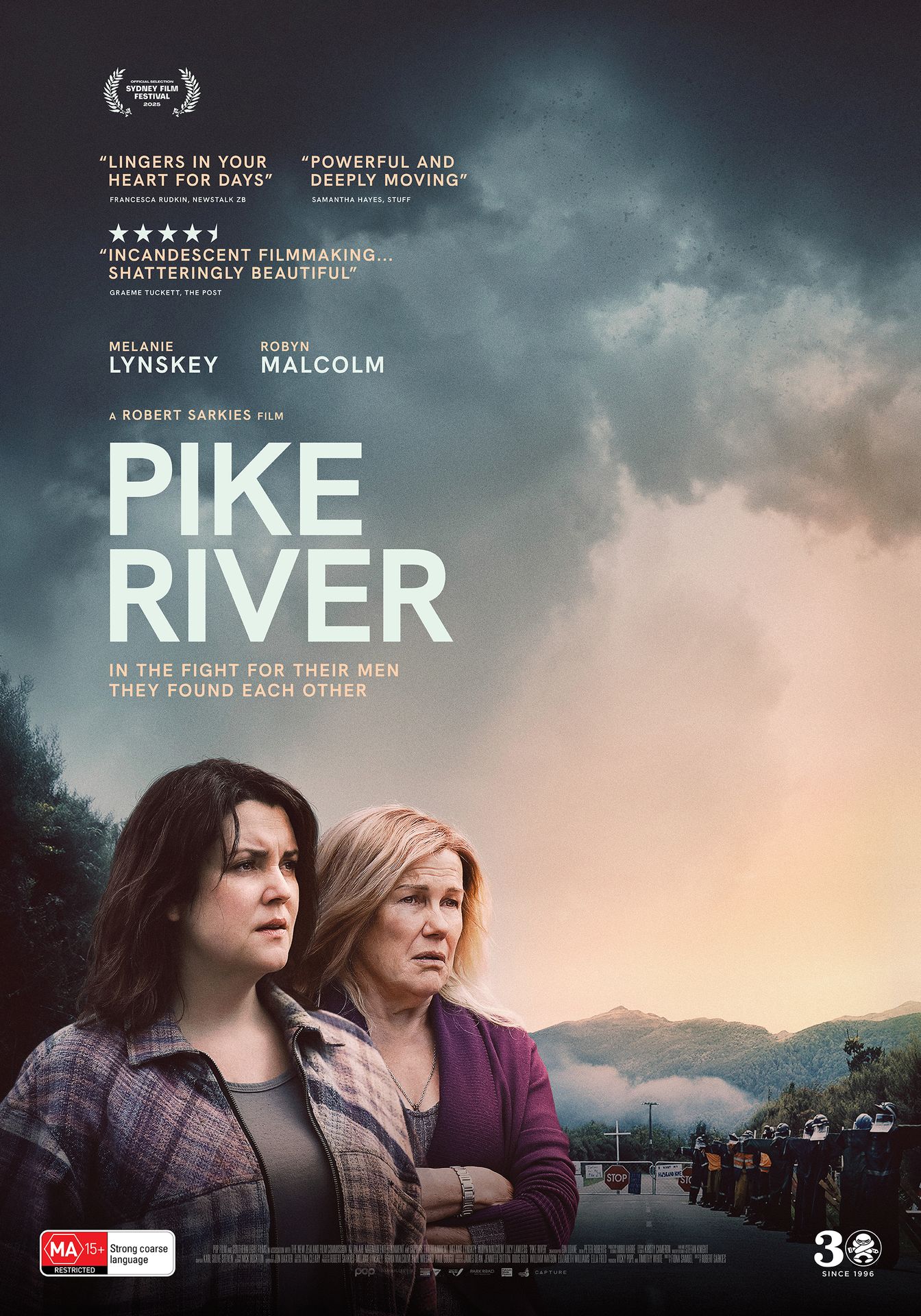 A movie poster of Pike River.