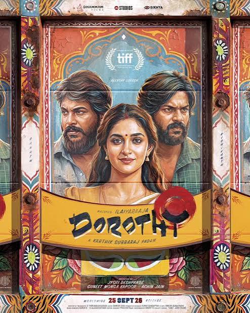 A movie poster of Dorothy.