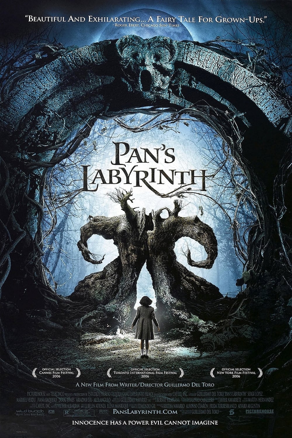 A movie poster of Pan's Labyrinth (20th anniversary).