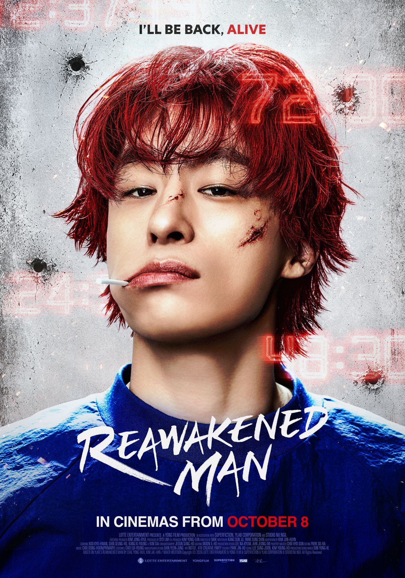 A movie poster of Reawakened Man.