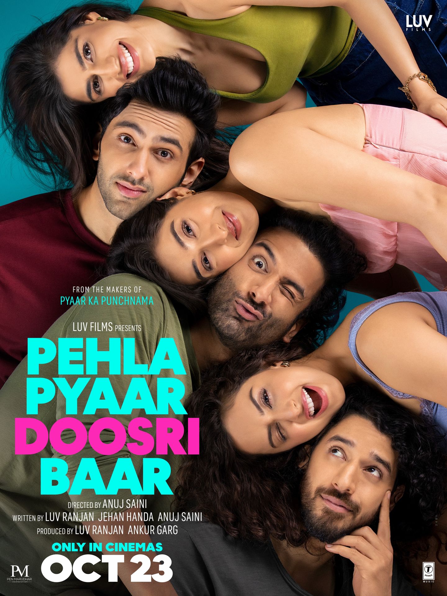 A movie poster of Pehla Pyaar Doosri Baar.
