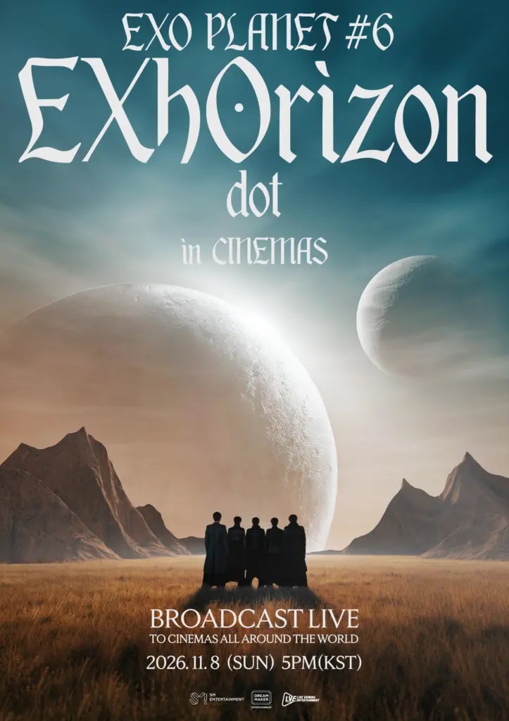 A movie poster of EXO PLANET #6 - EXhOrizon [dot].