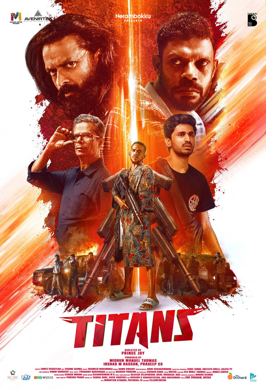A movie poster of Titans.
